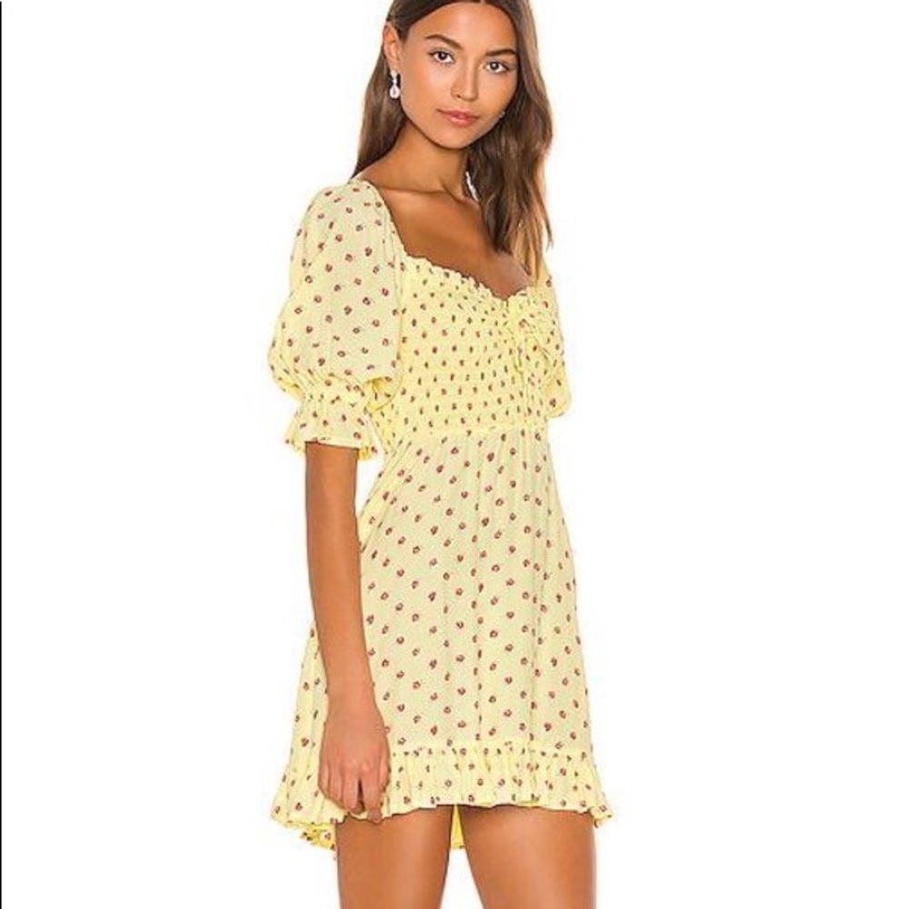 Faithfull the Brand Sage Mini Dress in Santa Maria Floral